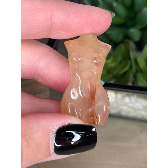 Mini Goddess body carving / sculpture crystal - Picture 6 of 10